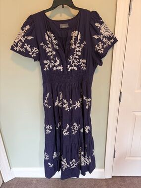 Anthropologie Maeve Somerset maxi dress 2X.
